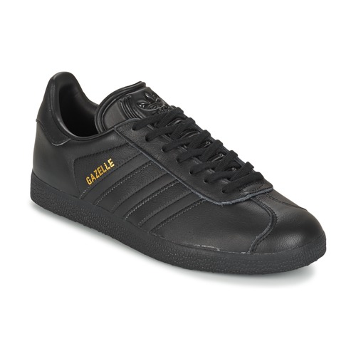 Δερμάτινα παπούτσια Adidas Gazelle μαύρα